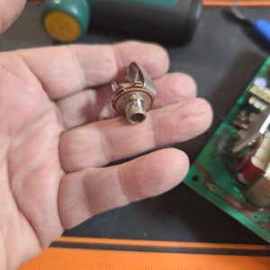 Lafayette Telsat 925B Threaded 1/4" headphone Panel Jack