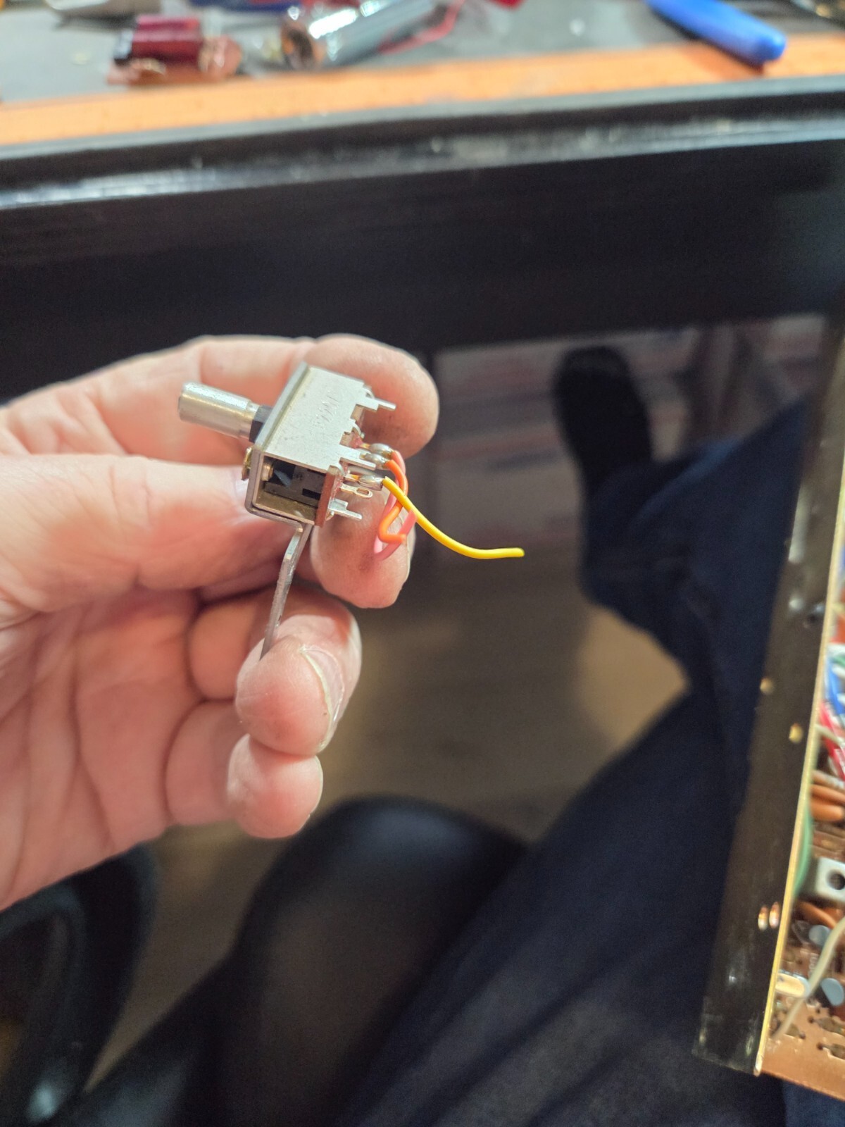 Radio Shack TRC-11 Slide Switch & Mounting Bracket Tested Working - Image 2