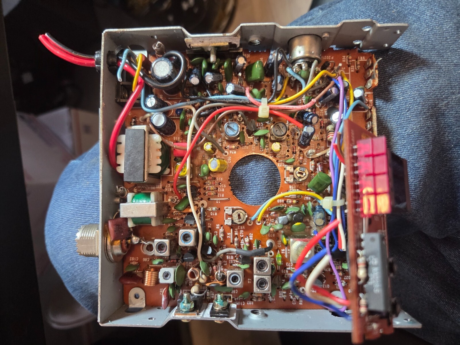 COLT 357A Mini CB Radio Main Circuit Board Assembly