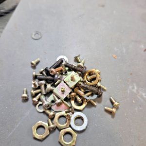 COMPLETE SET OF SCREWS FOR ROYCE 1-625 BASE STATION CB RADIO