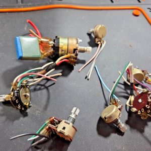 COMPLETE SET OF POTS FOR THE CRAIG MODEL 4201 BASE STATION CB RADIO