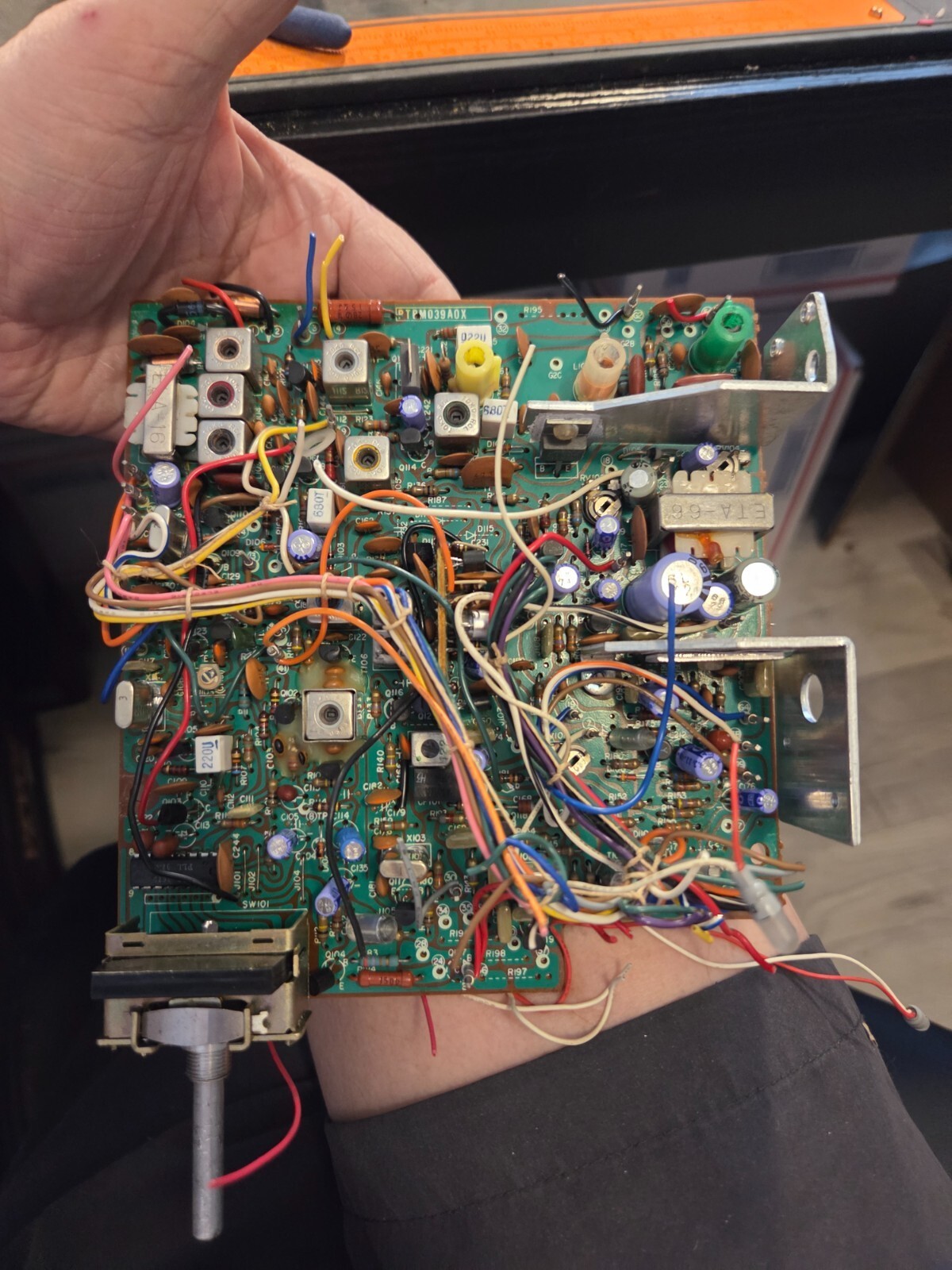 Midland 13-882C Main Circuit Board with Channel Selector Assembly