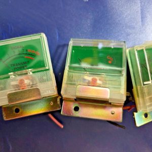SET OF THREE METERS, WORKING, FOR ROYCE MODEL 624 CB RADIO