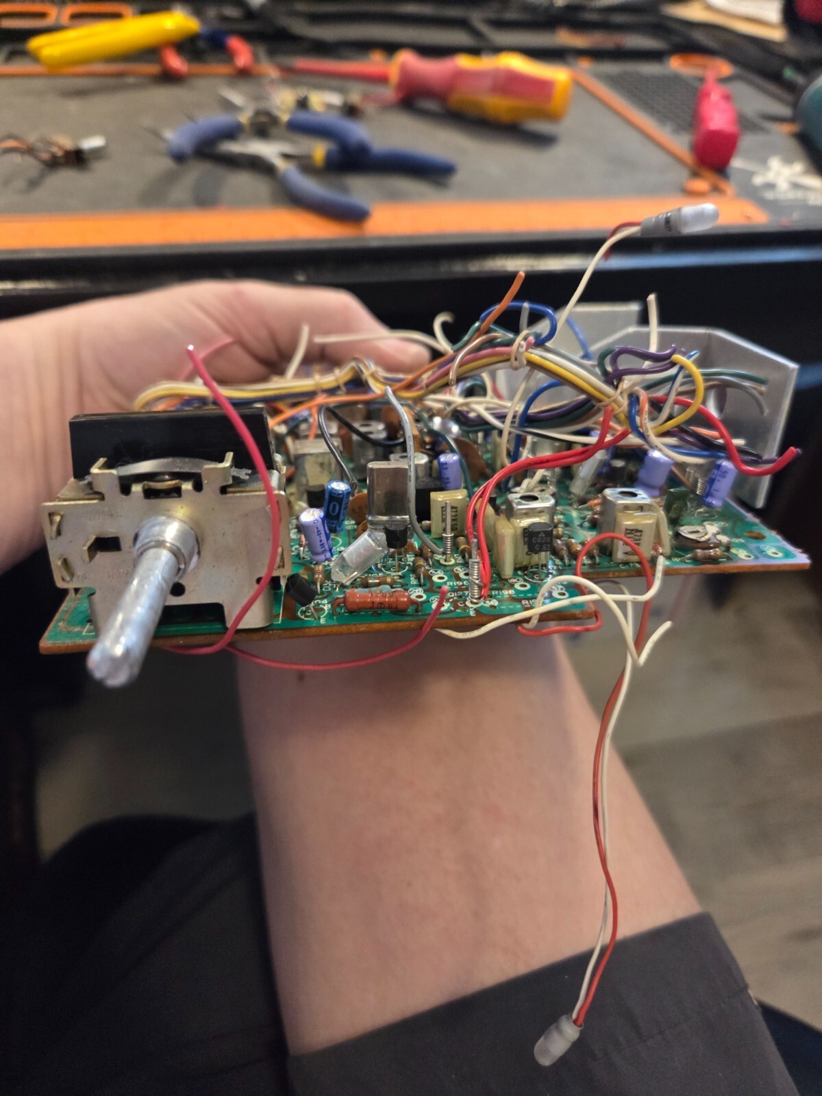 Midland 13-882C Main Circuit Board with Channel Selector Assembly - Image 2