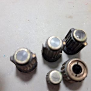 COMPLETE SET OF KNOBS FOR TRAM DIAMOND 40 MOBILE CB RADIO
