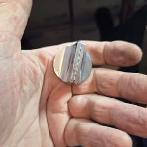 Radio Shack TRC-11 Chrome Channel Selector Knob