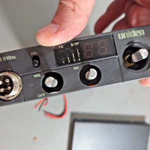 FACEPLATE FOR UNIDEN PRO 510XL MOBILE CB RADIO