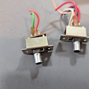 COMPLETE SET OF THROW SWITCHES (SILVER/BLACK) FOR COBRA 29 LTD CLASSIC CB RADIO