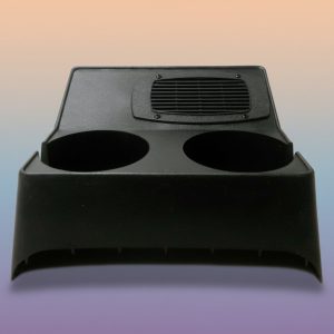 CB Radio Hump Mount With Speaker and Cup Holders