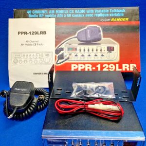 Ranger PPR-129LRB FRONT FACEPLATE FOR THE MOBILE CB RADIO