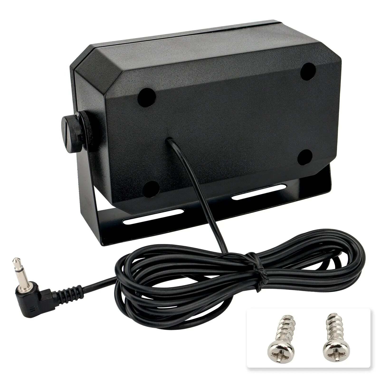 ABBREE Rectangular External Communications Speaker External Scanners for All 3.5mm Audio Plug CB Radios and Mobile Radio - Image 7