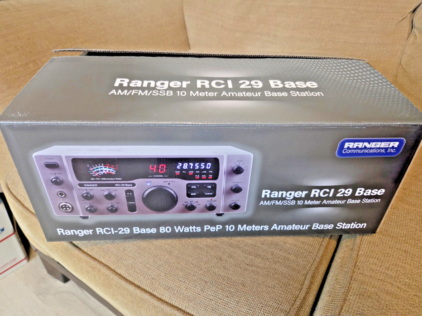 RANGER RCI-29 SUPER BASE STATION RADIO AM/FM/SSB/10/12/15 METER RADIO 110 PEP - Image 2