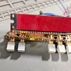 WORKING CLOCK DISPLAY & ELECTRONICS FOR COBRA 1000 GTL CB RADIO