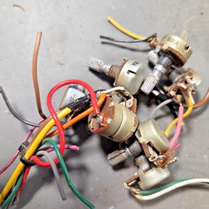 COMPLETE SET OF POTS (POTIEOMETERS) FOR COBRA 1000 GTL CB RADIO