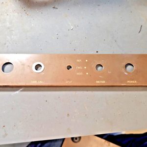 BOTTOM FRONT PANEL FOR BROWNING S-23, GOOD SHAPE, VERY READABLE
