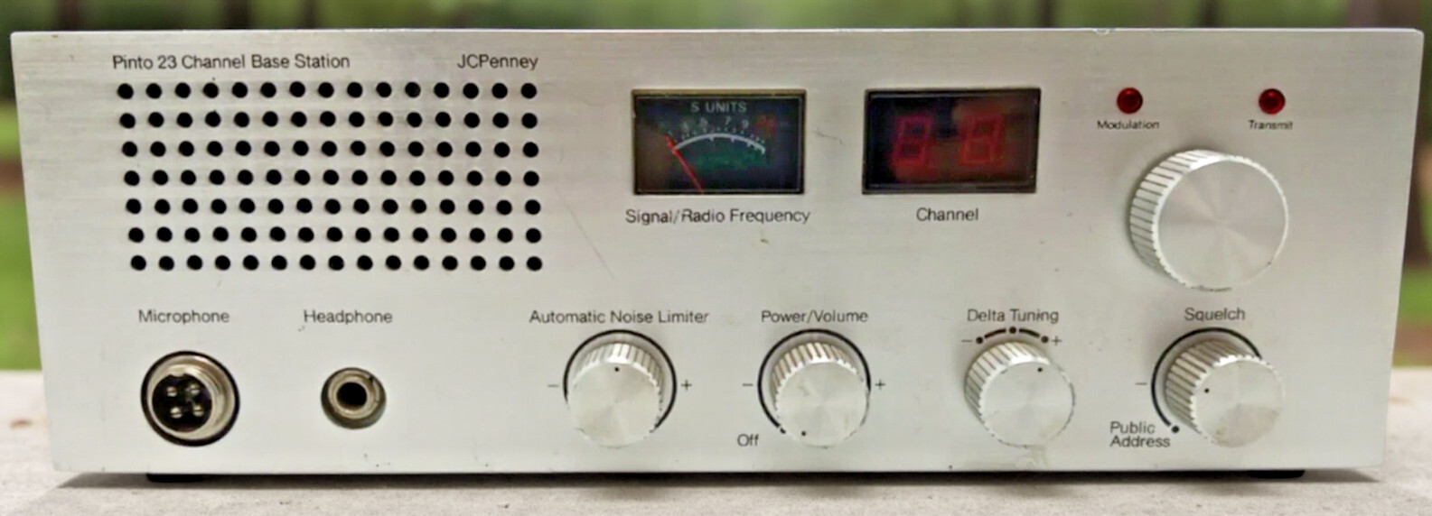 WORKING MAINBOARD W/ FINALS JC PENNEY PINTO 23 BASE STATION CB RADIO - Image 3