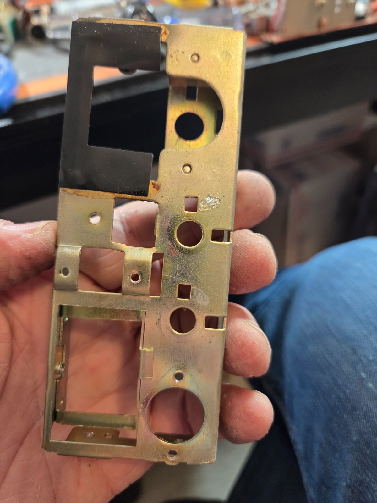 Pace 8004 Inner Front Panel Metal Mounting Plate