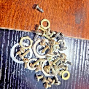 COMPLETE SET OF SCREWS FOR JC PENNEY PINTO 23 BASE STATION CB RADIO
