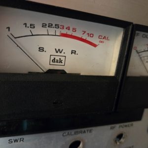 SWR METER FOR DAK MARK X BASE STATION CB RADIO