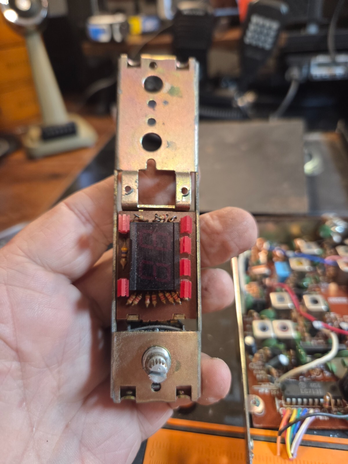 Pyramid 1300 Channel Selector Display Assembly Tested CB Radio Parts