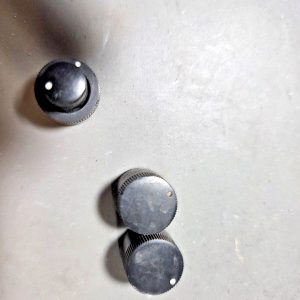 SET OF 3 (COMPLETE) SET OF KNOBS FOR MIDLAND 1001Z MOBILE CB RADIO