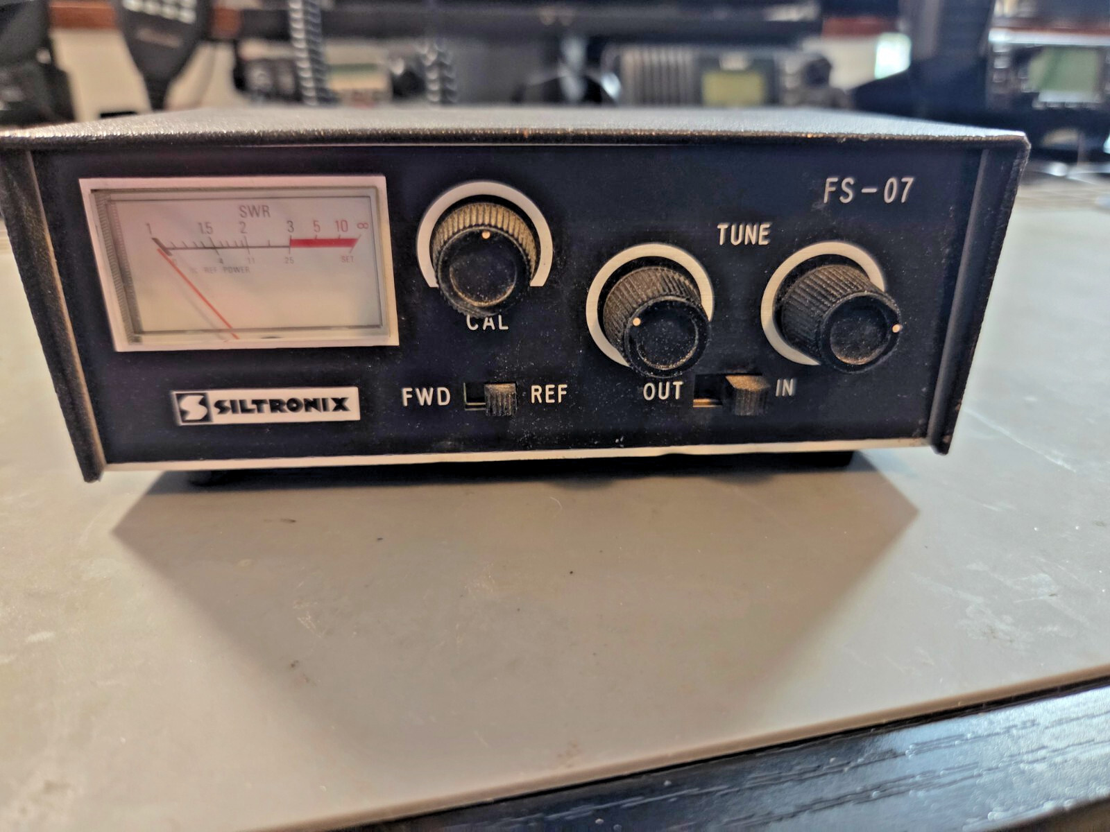 SILTRONIX FS-07 WATTMETER/CB TESTER WORKING