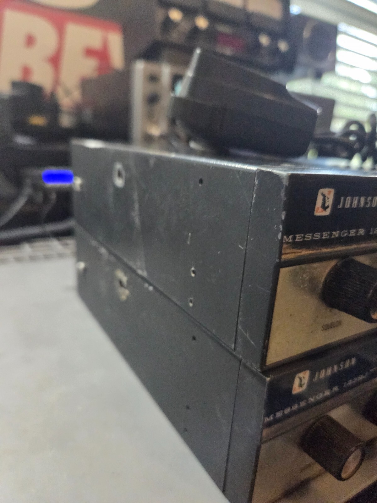 COOL MIDLAND RADIO W/ TOP READING SWR/CHANNEL SELECTOR POWERS ON - Image 4