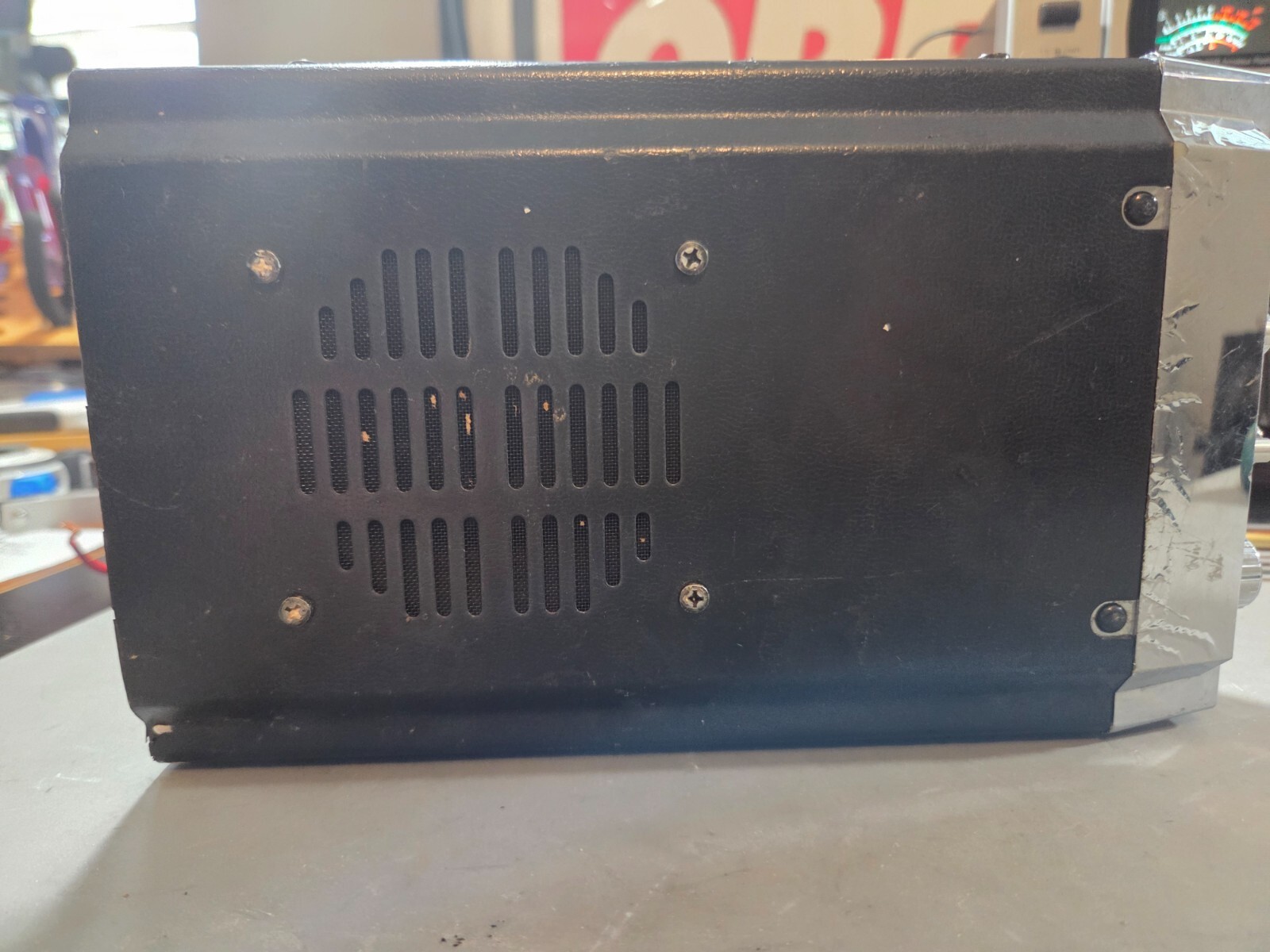 COOL MIDLAND RADIO W/ TOP READING SWR/CHANNEL SELECTOR POWERS ON - Image 6