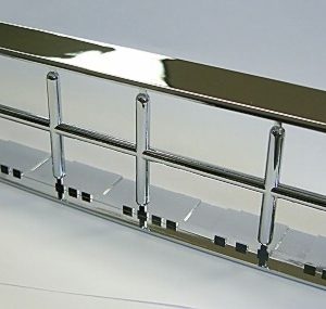 STRYKER SR-955HPC CHROME BEZEL AND BLACK FACEPLATE FOR THE MOBILE CB RADIO