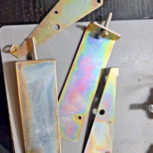 CORNER BRACKETS (METAL) FOR COBRA 139 BASE STATION CB RADIO