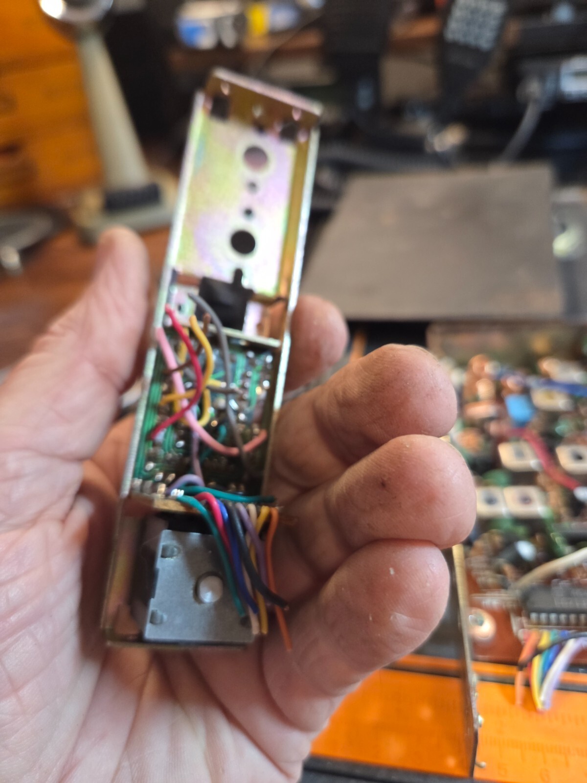 Pyramid 1300 Channel Selector Display Assembly Tested CB Radio Parts - Image 2