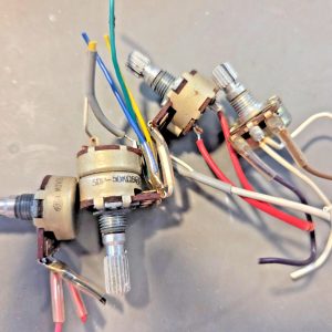 COMPLETE SET OF POTS FOR ROBYN SX-102B MOBILE CB RADIO