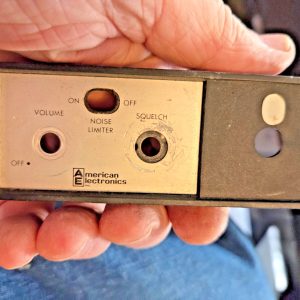 Vintage American Electronics Model 76-551 Front Faceplate
