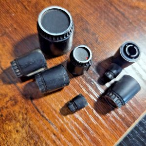 NICE SET OF KNOBS (INC NESTING) FOR COBRA 29 LX MOBILE CB RADIO