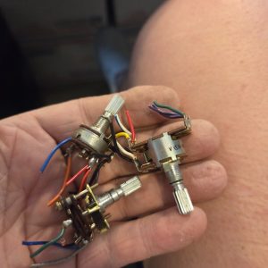 Midland 13-882C Control Potentiometer Set 3 Controls