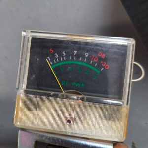 S/RF METER (FAIRLY LARGE) FOR THE KRIS 23 BASE STATION CB RADIO
