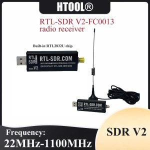 RTL SDR Radio RTL2832U RTL-SDR Chip Receiver with FC0013 Tuner Band 22-1100MHz Amateur Radio Stations