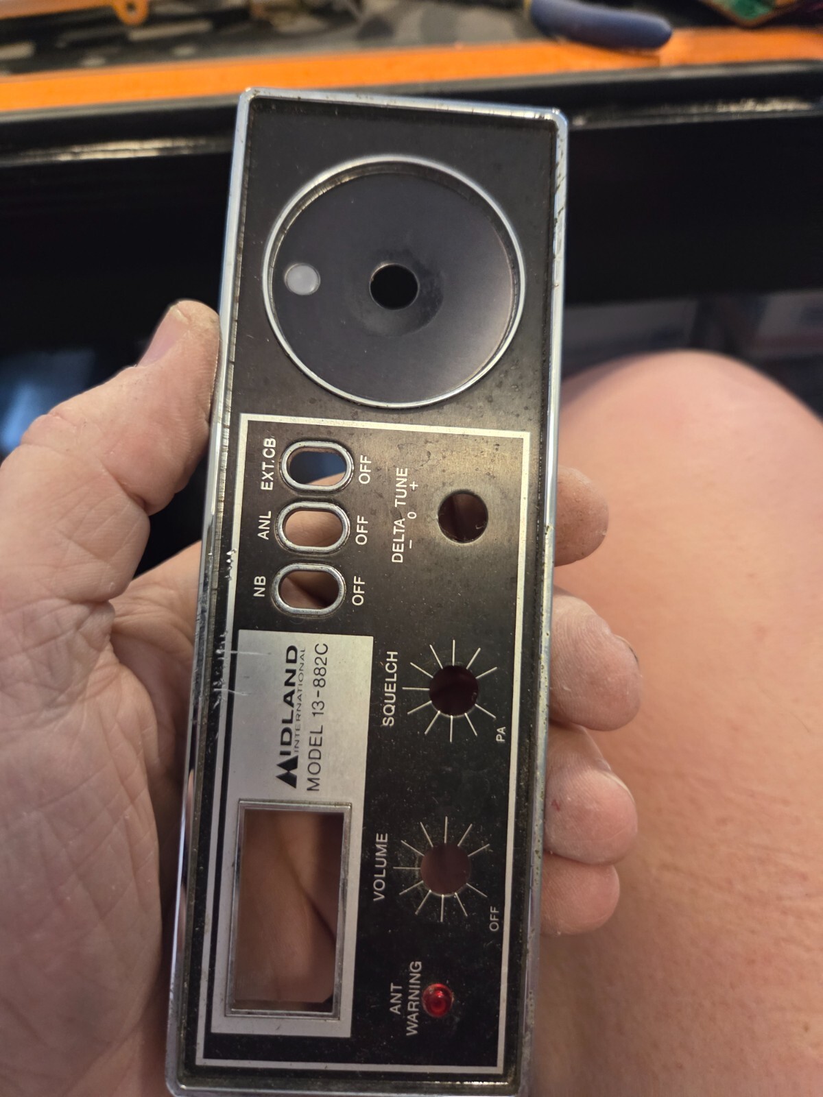 Midland 13-882C Front Bezel Faceplate Panel