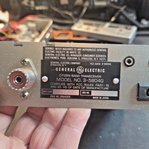 L@@K, The cleanest WORKING Mainboard I've seen General Electric Model G-5804g