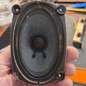 Cobra 139XLR Oval Speaker 8 Ohm 1.5W Japan Tested Working