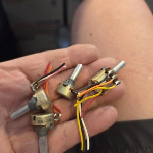 Uniden PC66XL Control Potentiometer Set 4 Controls
