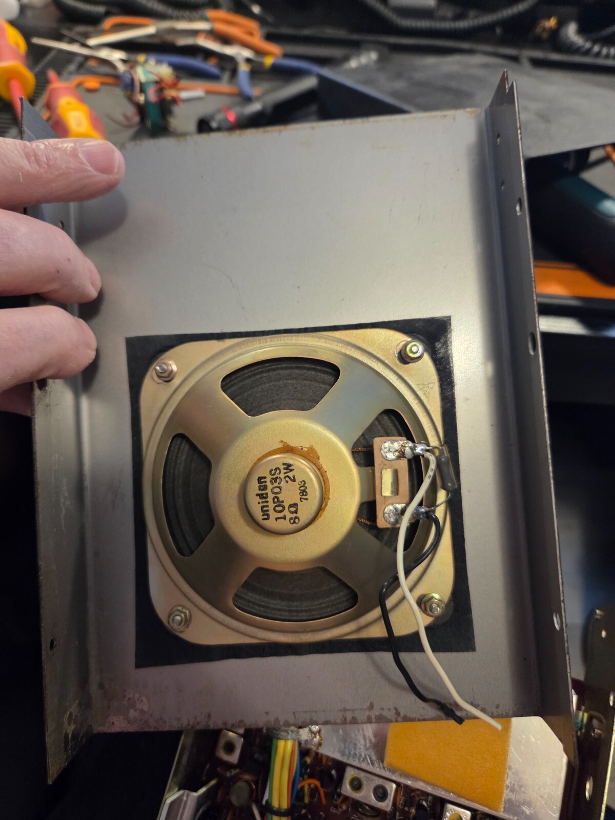 Cobra 77X Top Bottom Case Cover Set with Speaker - Image 3
