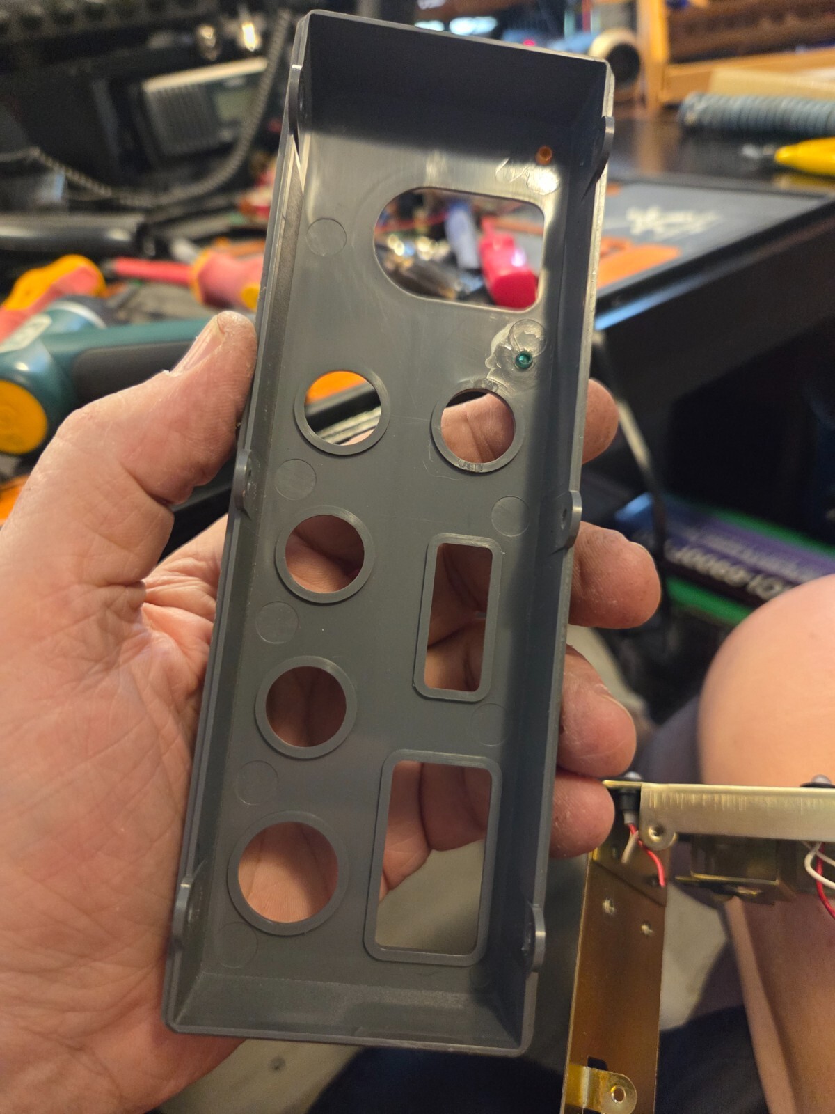 Lafayette HB-750 Front Bezel Faceplate Panel CB Radio Parts - Image 2