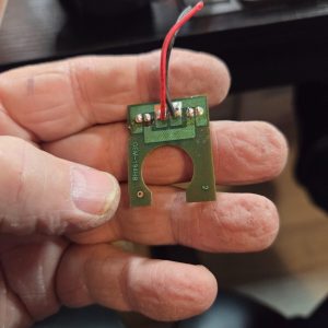 Uniden PRO 640e GEM-194HB Small Circuit Board & Wire Leads