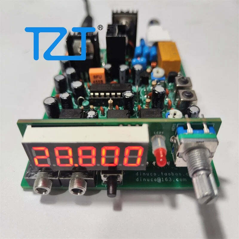 TZT 26.965MHz-27.405MHz 5W POTATO AM Transceiver Kit Shortwave Transceiver CB Radio Kit with Hand Mic