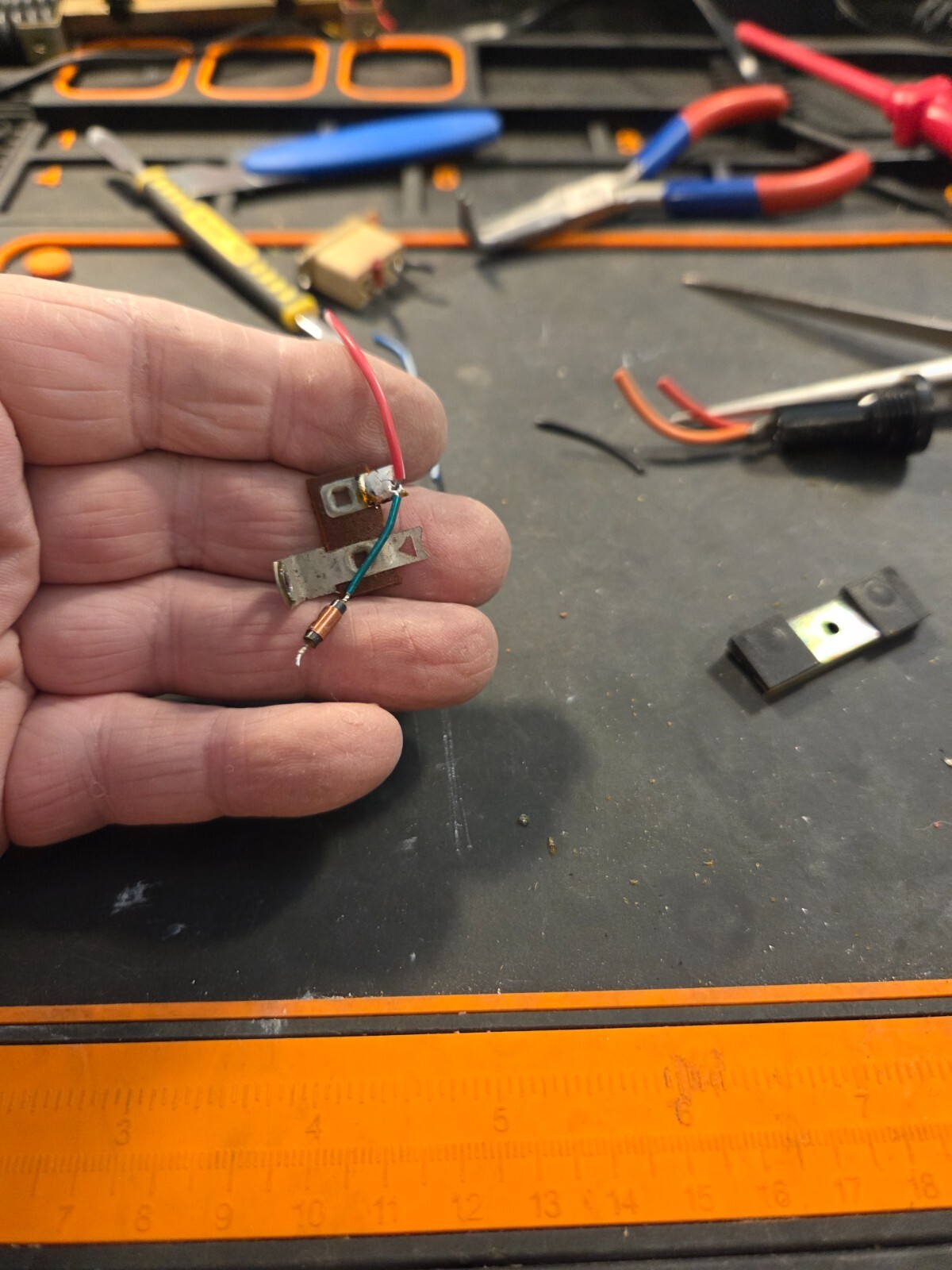 Cobra 139XLR Terminal Strip Diode & Wiring Assembly Tested