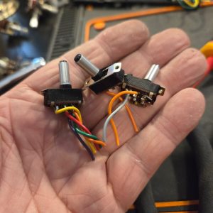 Lafayette HB-750 3 Push Switch Set CB Radio Parts Tested