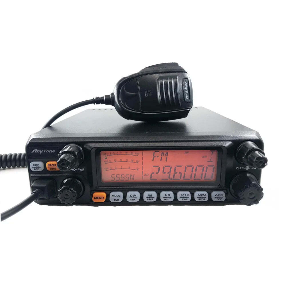 New ANYTONE AT-5555N II CB Radio 25.615 - 30.105 Mhz 40 Channel Mobile Transceive AM/FM/SSB 11 Meter Radio - Image 8