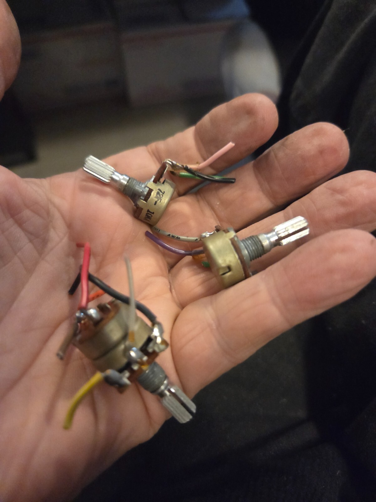 Cobra 21 XLR Control Potentiometer and Push Switch Set
