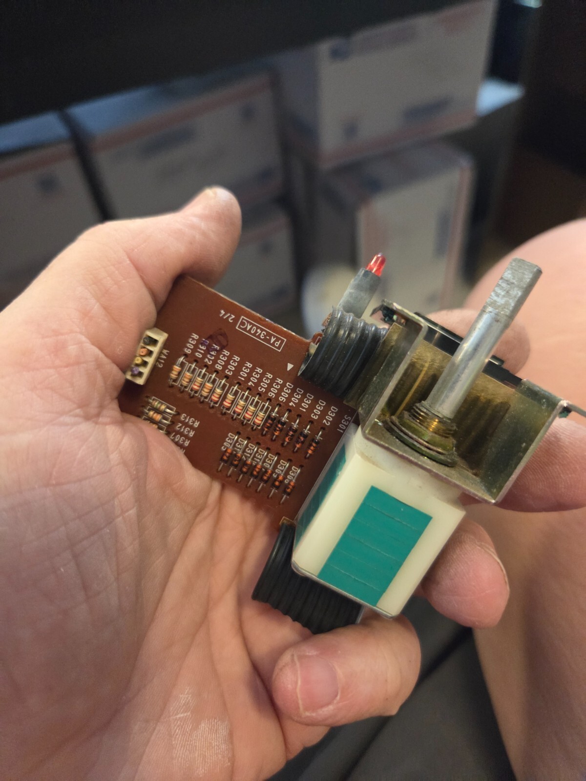 Cobra 20 LTD Channel Selector and Display Board Assembly - Image 3